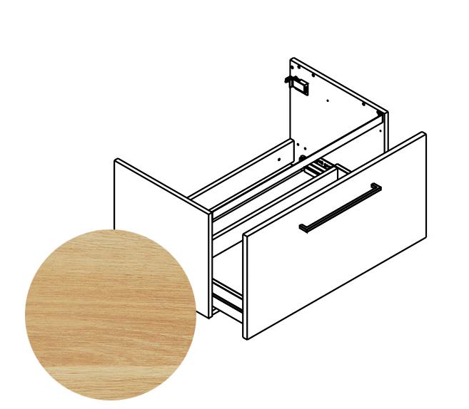 Dansani Mido+ 60 vaskeskab m/1 skuffe - Varm eg