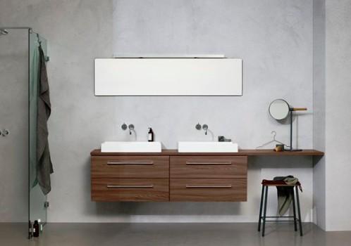 Dansani Luna vaskeskab 80x48 m/skuffer - Grå mat Dansani Luna vaskeskab 80x48 m/skuffer - Grå mat