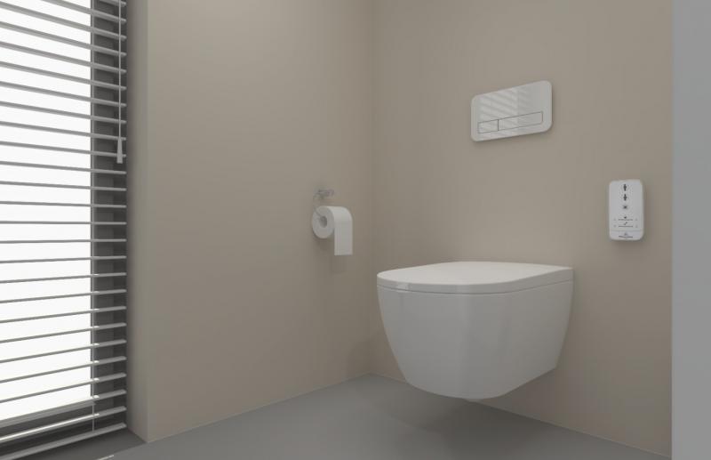 Villeroy & Boch ViClean-I100 Douchetoilet uden skyllekant, hvid