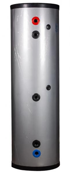 Varmtvandsbeholder kompakt 200 L - Stor spiral - Til varmepumper - TSEV