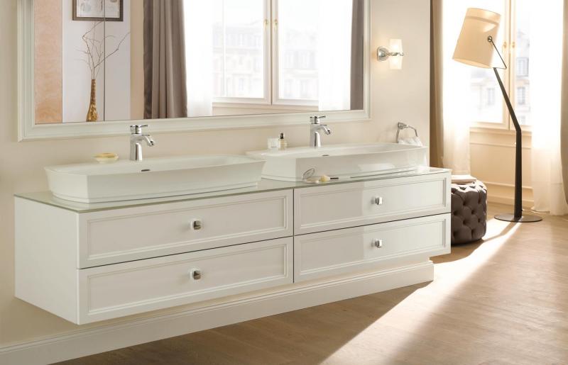 Grohe Grandera M håndvaskarmatur m/bundventil - Krom/guld