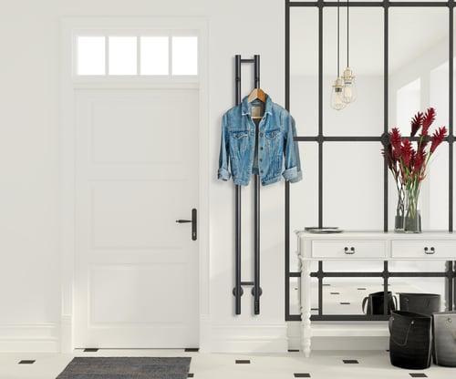 Kriss Twin elektrisk h&aring;ndkl&aelig;det&oslash;rrer 13x148 cm - Blank messing/guld