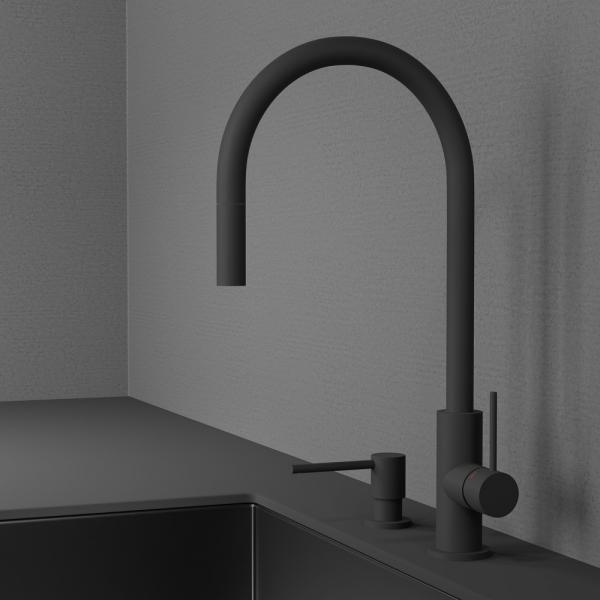 Primy Clean sæbedispenser - Coal