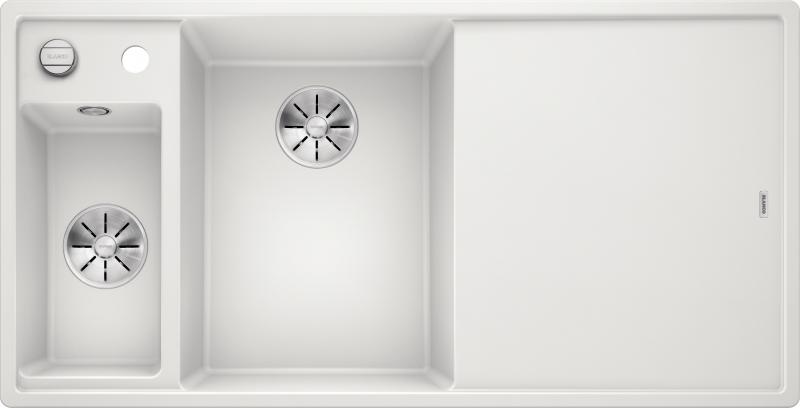 Blanco Axia III 6S k&oslash;kkenvask - Venstre - Hvid