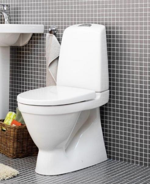 Gustavsberg Nautic 1500 toilet m/Hygienic Flush og C+