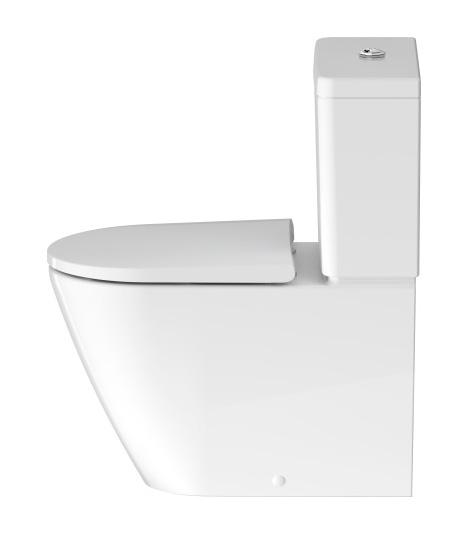 Duravit D-Neo Rimless Back-to-wall toilet