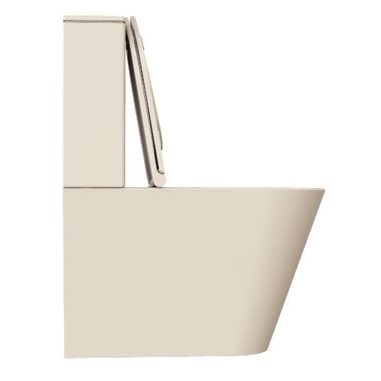Lavabo Forma rimless gulvstående toilet BTW inkl. sæde - Perlé Lavabo Forma rimless gulvstående toilet BTW inkl. sæde - Perlé