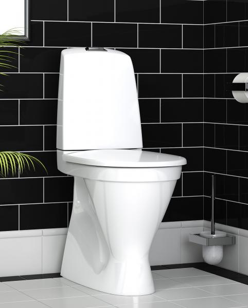 Gustavsberg Nautic 1546 toilet m/Hygienic Flush - Høj model