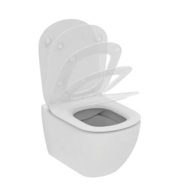 Ideal Standard Tesi Rimless+ væghængt toilet inkl/sæde m. softclose