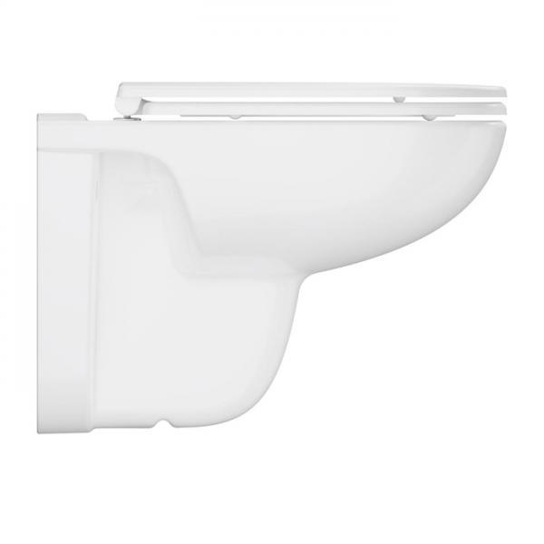 Grohe Bau 2.0 v&aelig;gh&aelig;ngt toilet inkl. s&aelig;de m/Softclose og Quickrelease