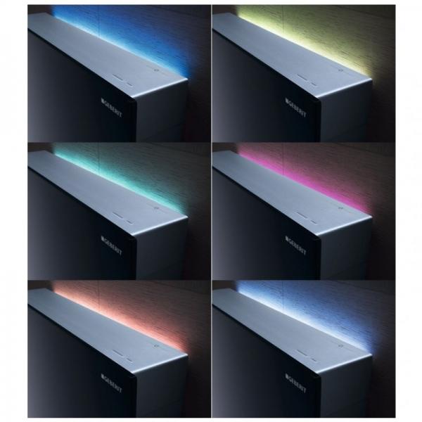 Geberit Monolith Plus til gulvstående back-to-wall skål - Umbra