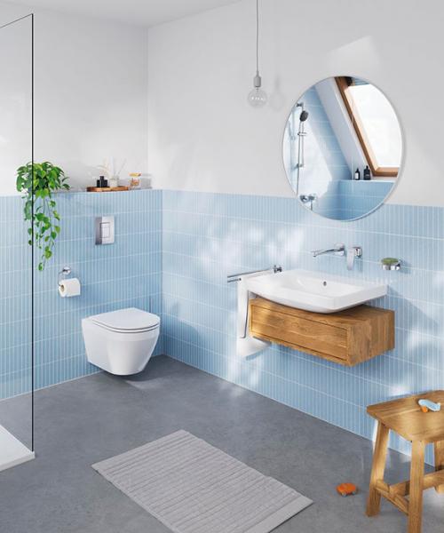 Grohe Euro 2.0 60 h&aring;ndvask t/v&aelig;g - Uden hanehul - HyperClean