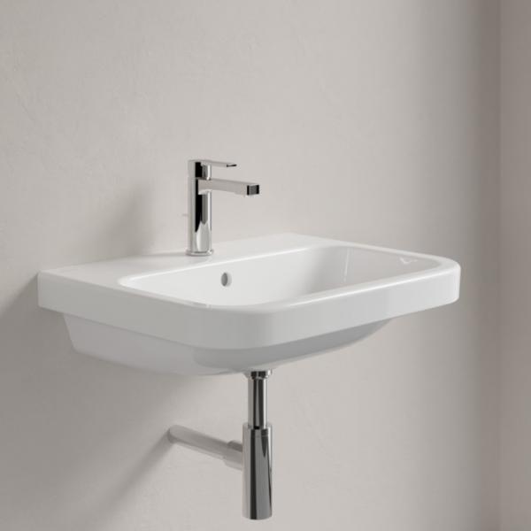 V&B Architectura 60 håndvask t/væg - 1/3 hanehuller
