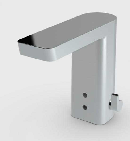Oras Stela 4824FTZ berøringsfri vandhane m/bluetooth - 9/12 V
