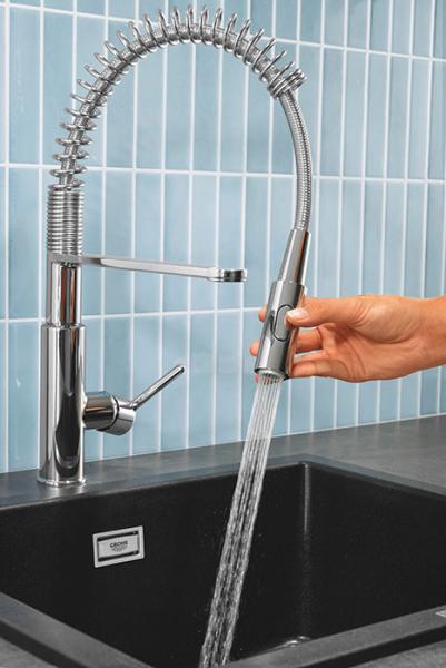 Grohe Get køkkenarmatur m/C-tud og svingtud Grohe Get køkkenarmatur m/C-tud og svingtud