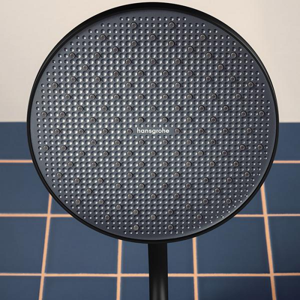 hansgrohe Activera S 240 Showerpipe 1jet m/Ecosmart og Ecostat Fine Varia - Mat sort