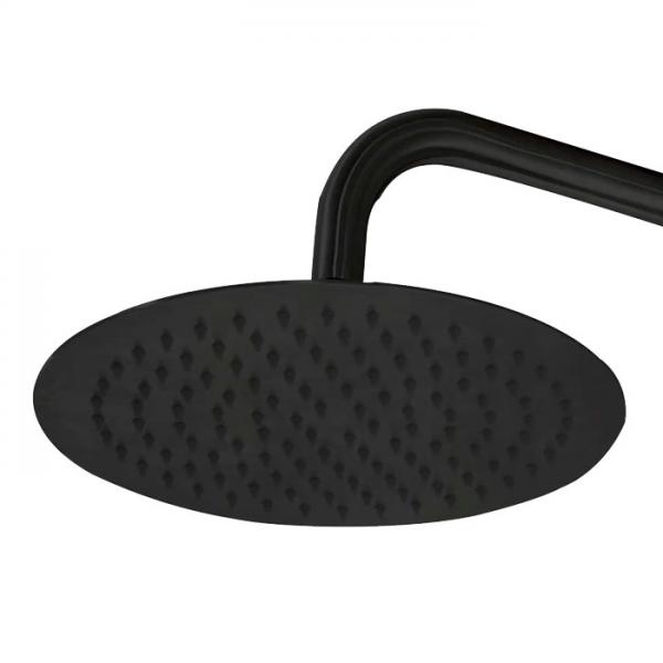 Lavabo Argo RS 250 komplet brusesystem - Mat sort Lavabo Argo RS 250 komplet brusesystem - Mat sort