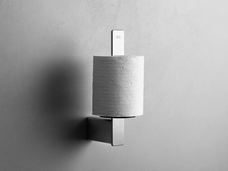 Unidrain ReFrame reserve toiletpapirholder - Børstet stål