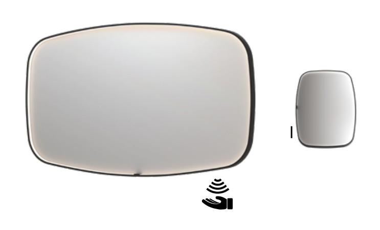 Sanibell Ink SP31 spejl m/lys, varme og sensor 140 x 80 cm - Mat hvid