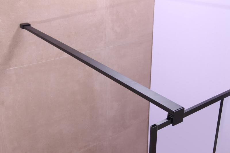 Nortiq New York fast brusevæg m/sprosser - 70 cm