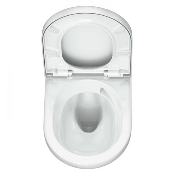 Gustavsberg Graphic væghængt toilet m/sæde og Hygienic Twist Gustavsberg Graphic væghængt toilet m/sæde og Hygienic Twist