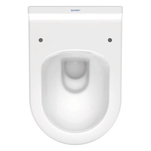 Duravit Starck 3 vægtoilet rimless m/HygieneGlaze u/sæde