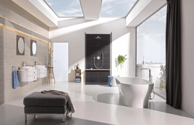 Grohe Essence New håndvaskarmatur u/bundventil - Steel