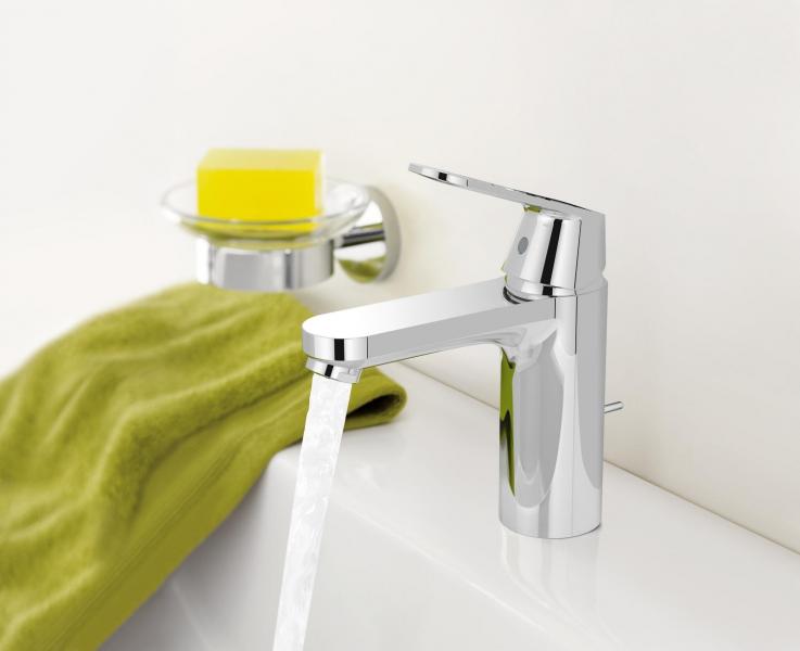 Grohe Eurosmart Cosmopolitan h&aring;ndvaskarmatur m/bundventil