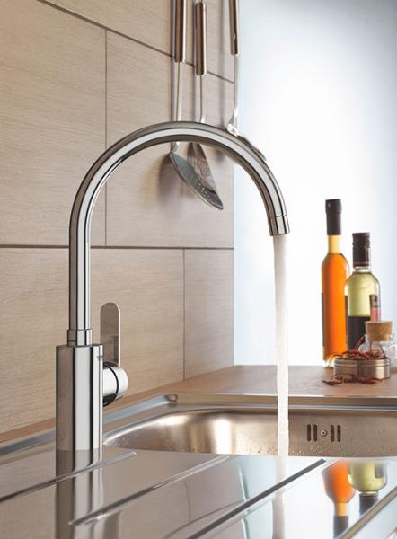 Grohe Get køkkenarmatur m/C-tud - Krom Grohe Get køkkenarmatur m/C-tud - Krom