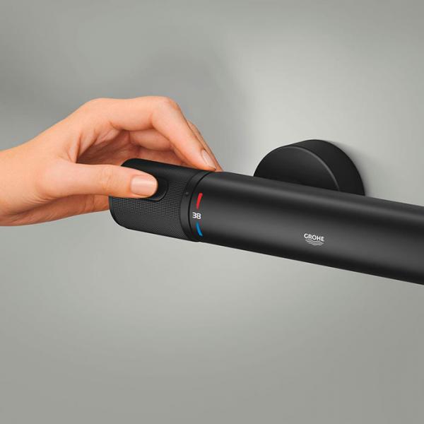 Grohe Precision Feel armatur til brus - Mat sort Grohe Precision Feel armatur til brus - Mat sort