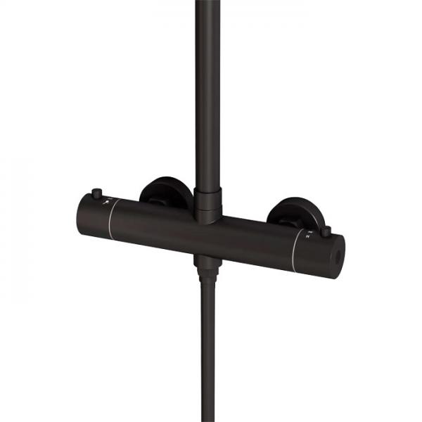 Lavabo Argo RS 250 komplet brusesystem - Mat sort Lavabo Argo RS 250 komplet brusesystem - Mat sort