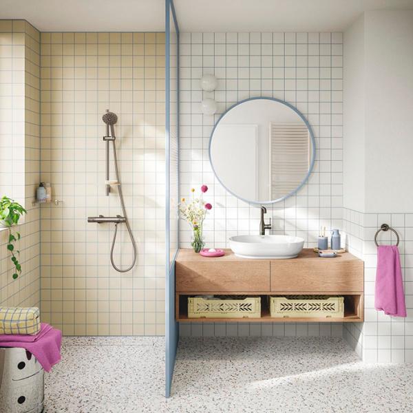 Grohe Vitalio Joy+ 120 brusesæt - Børstet Hard Graphite Grohe Vitalio Joy+ 120 brusesæt - Børstet Hard Graphite
