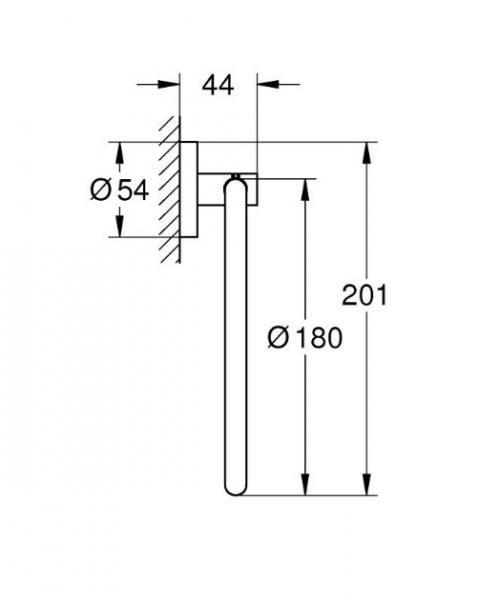 Grohe Start pakke til bad 2 - Mat sort