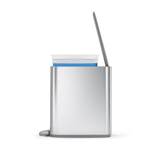 Simplehuman smal toiletspand 5L - Rustfrit stål