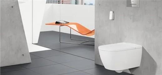 Villeroy & Boch ViClean-I100 Douchetoilet uden skyllekant, hvid