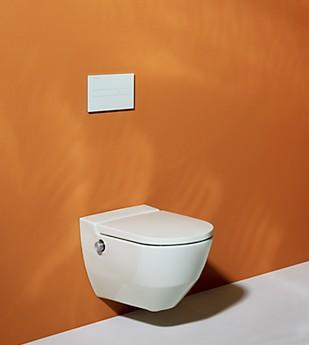 Laufen Navia RIMless dusch toiletpakke inkl. sæde m/soft-close og SLX-cisterne