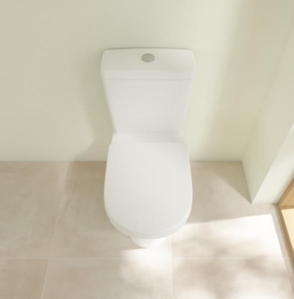 Villeroy & Boch O.Novo Rimless gulvstående toilet m/Ceramic+