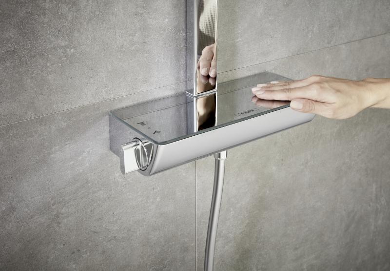 Hansgrohe Raindance Select Showerpipe 360 - ECO - hvid/krom