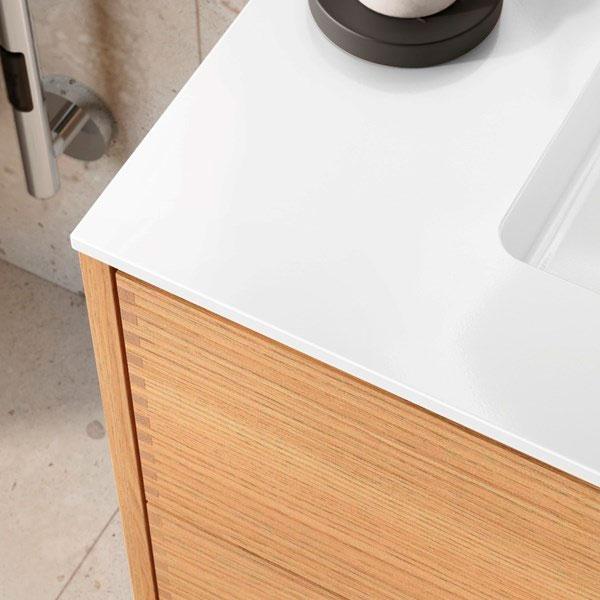 Str&oslash;mberg Nordic Handcrafted 80 underskab m/skuffer - Natural oak