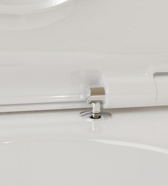 hansgrohe EluPura S rimless v&aelig;gh&aelig;ngt toilet inkl. s&aelig;de, cisterne og betjening i krom