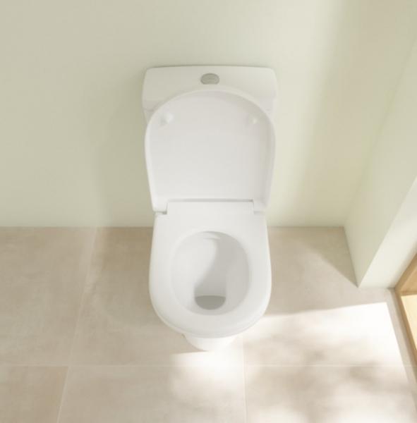 Villeroy & Boch O.Novo Rimless gulvstående toilet m/Ceramic+