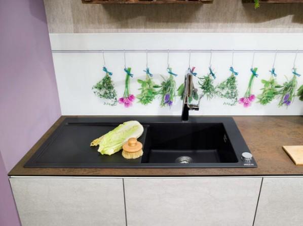 Hansgrohe S5110-F450 køkkenvask - Vask til venstre - Graphite black