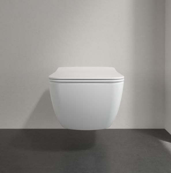 Villeroy & Boch Venticello Rimless hængeskål m/Ceramic+ - Hvid