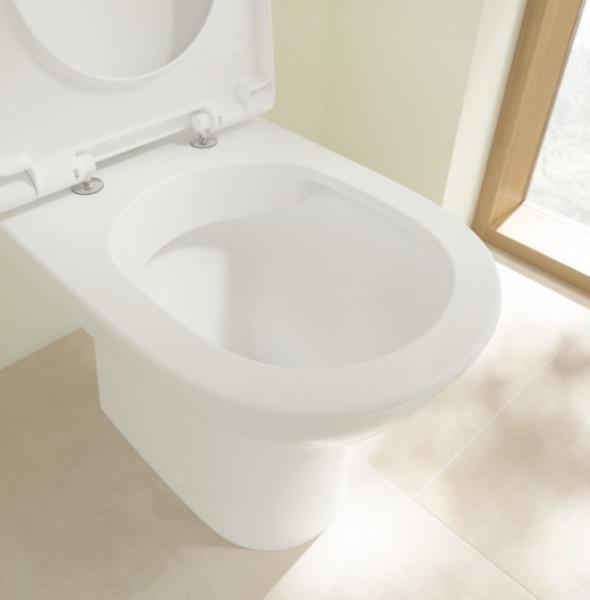 Villeroy & Boch O.Novo Rimless gulvstående toilet m/Ceramic+