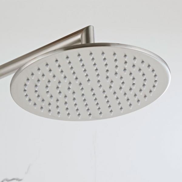 Cassøe Garda 250 komplet brusesystem m/Crystal cut - Børstet stål Cassøe Garda 250 komplet brusesystem m/Crystal cut - Børstet stål