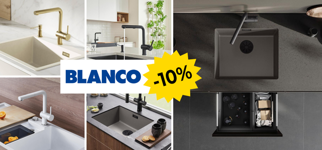 Spar 10% på alt fra Blanco