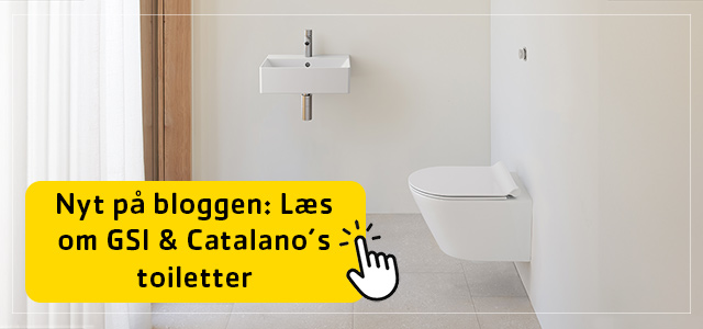 Læs nyeste blogindlæg om toiletter fra GSI & Catalano på bloggen