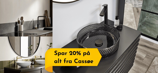 Spar 20% på alt fra Cassøe i denne uge 