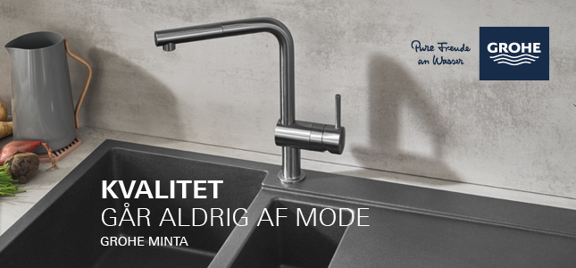 Grohe Minta - Et k&oslash;kkenarmatur til enhver smag