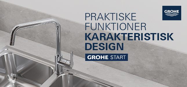 Opgrader dit køkken med et nyt GROHE START armatur